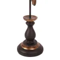 Papegaaienbeeld op voet - goud - 33 cm