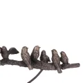 Dierenbeeld vogels - goud - 30 cm