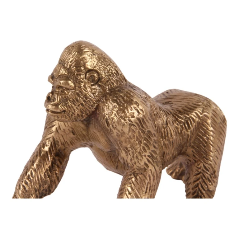 Statue de gorille - laiton - 11,5 cm