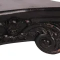 Decoratiesokkel 27 cm - zwart - kunsthars
