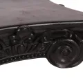 Decoratiesokkel 21 cm - zwart - kunsthars