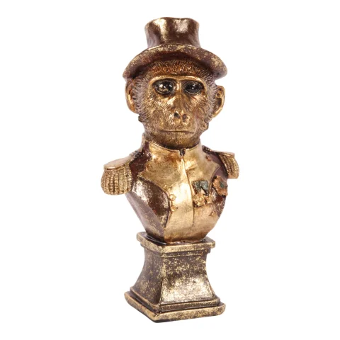 Aap buste - bruin - 27 cm
