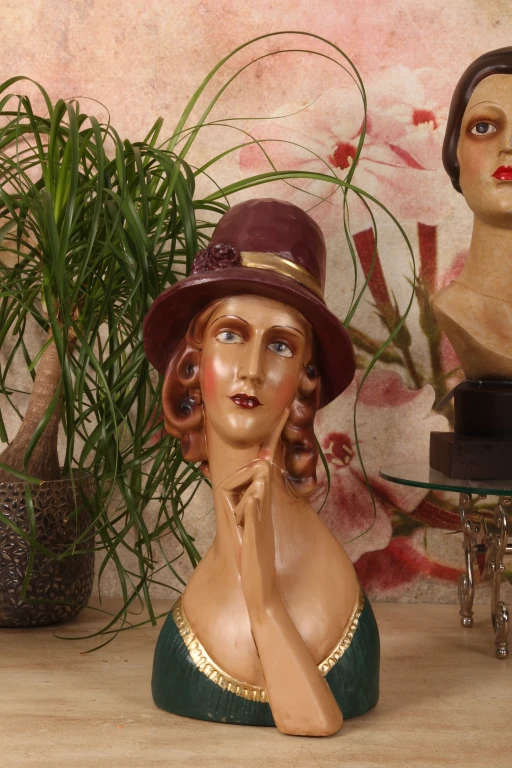 Buste femme - brun - 44,5 cm