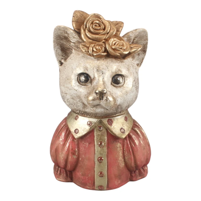 Buste de chat - mixte - 17 cm
