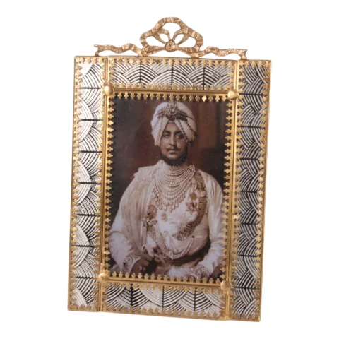 Fotolijst 10x15 cm - goud - messing - staand