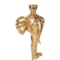 Kandelaar Olifant - 35,5 cm - goud - kunsthars