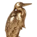 Reigerbeeld goud - 24,5 cm - 1 stuk