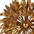 Ornament Veer - goud - 36,5 cm - kunsthars