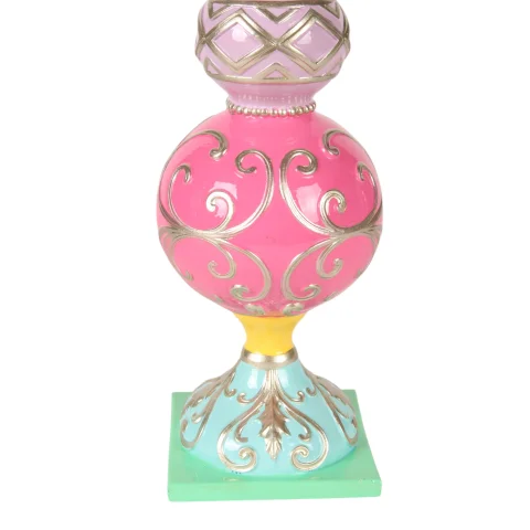 Miniatuurkerstboom - roze - 38,5 cm - kunsthars