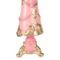 Miniatuurkerstboom - roze - 35,8 cm - kunsthars