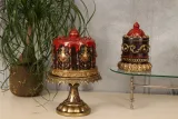 Decoratietaart - bruin - 20 cm - kunsthars