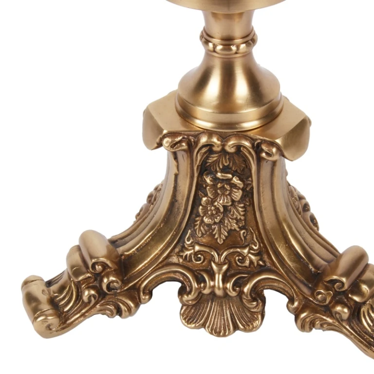 Lanterne Vanna - 57 cm - or - laiton et verre