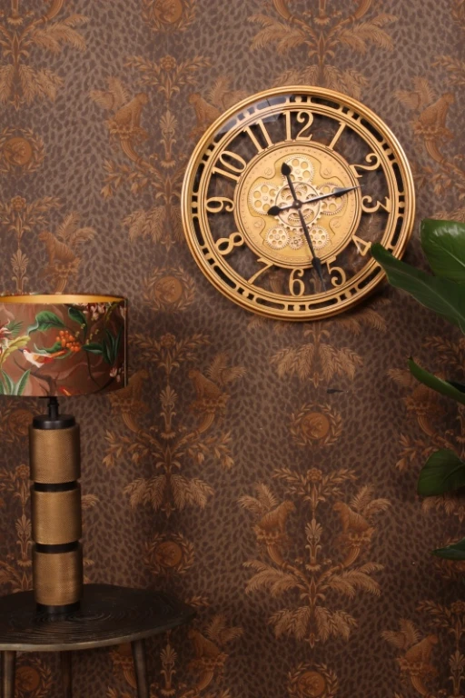 Horloge murale Key West - or - 46 cm
