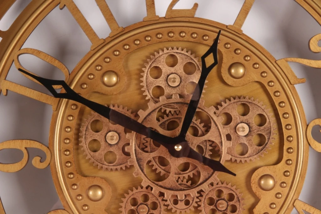 Horloge murale Key West - or - 46 cm