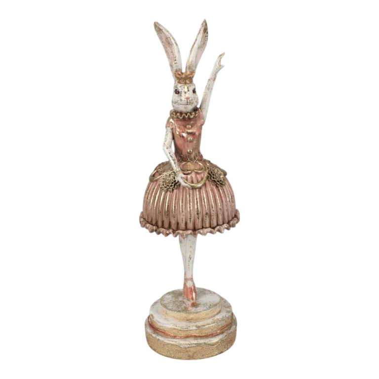 Statue de lapin Mixte - 35 cm - 1 pièce