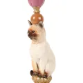 Kandelaar Kat 26 cm - Multi - Resin