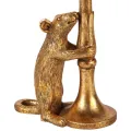 Kandelaar Muis 22,5 cm - Goud - Resin