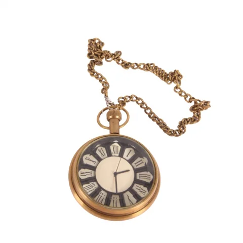 Dutch Style Zakhorloge Ghandi - 5 cm - goud - messing