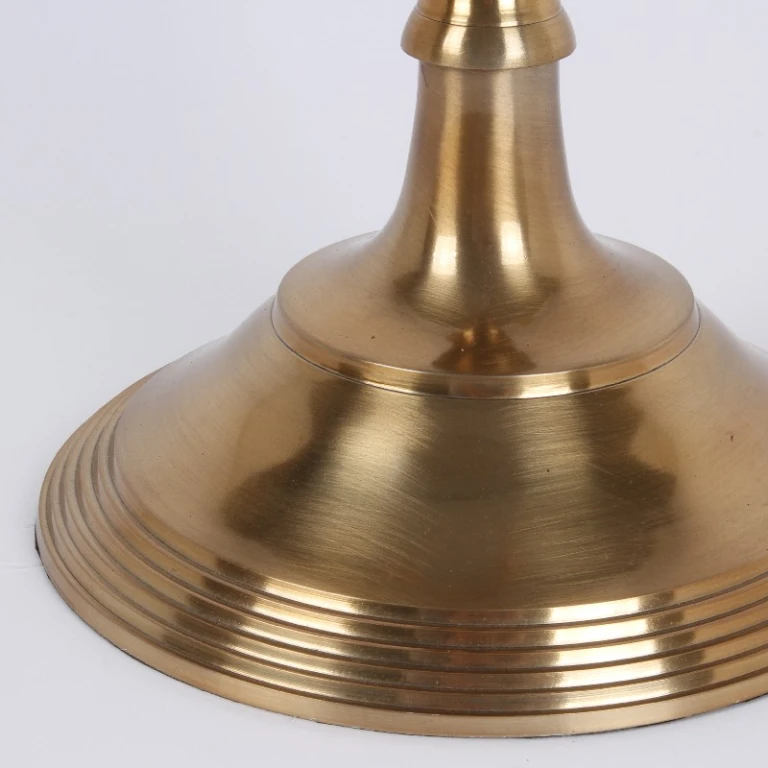 Candélabre à 5 bras - 104 cm - or - aluminium