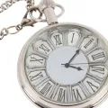 Dutch Style Zakhorloge Ghandi - 5 cm - zilver - messing