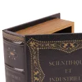 Opbergdoos boek - 23 cm - zwart - kunstleer