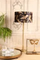 Displaybox - messing en glas - goud - 24x24x8 cm