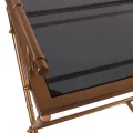 Serveertafel - goud - glas & staal - 85 cm