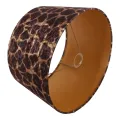 Lampenkap - Girafprint - 50 cm - Bruin - Stof