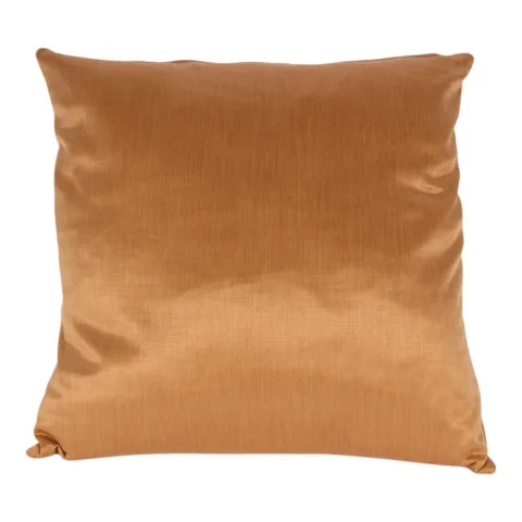 Kussen - fluweel - oranje - 50x50 cm