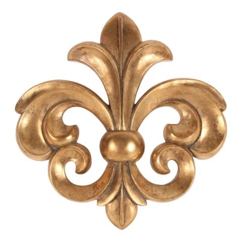 Wandornament - goud - 46,5 cm - kunsthars
