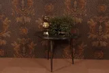 Bijzettafel Bomenprint Aluminium - Goudbruin - 60 cm