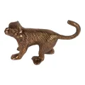 Wandhaak aap - goud - aluminium - 12 cm