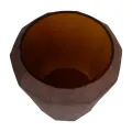 Vaas Diamond - 29 cm - amber - glas