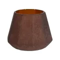 Vaas Diamond - 23 cm - amber - glas