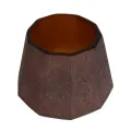 Vaas Diamond - 23 cm - amber - glas