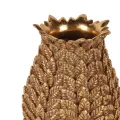 Vaas Bladeren - 21 cm - goud - kunsthars