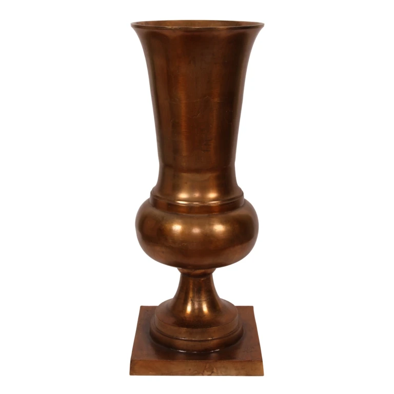 Vase - 86 cm - bronze antique - aluminium