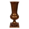 Vaas - 86 cm - antiek brons - aluminium