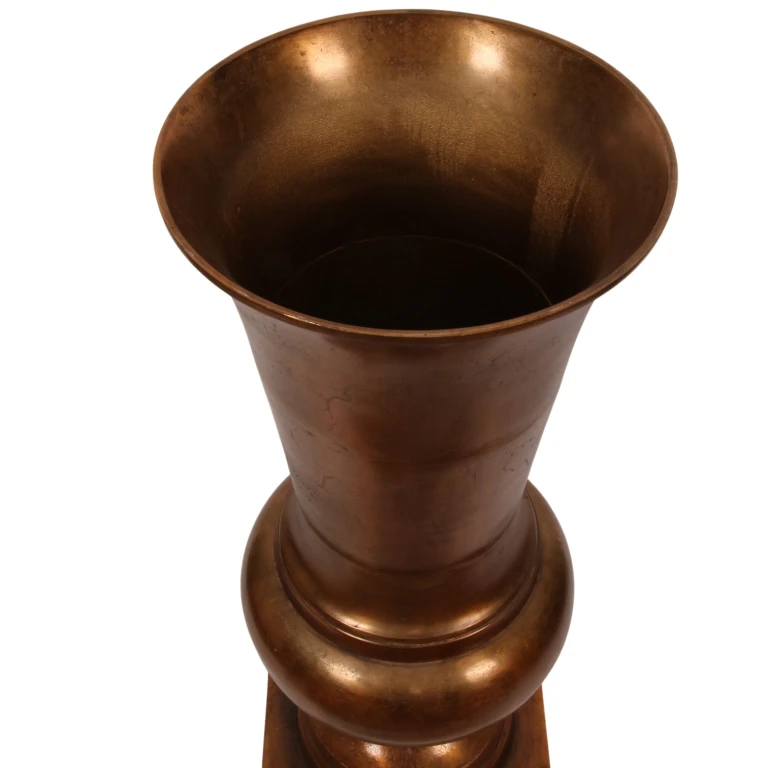 Vase - 86 cm - bronze antique - aluminium