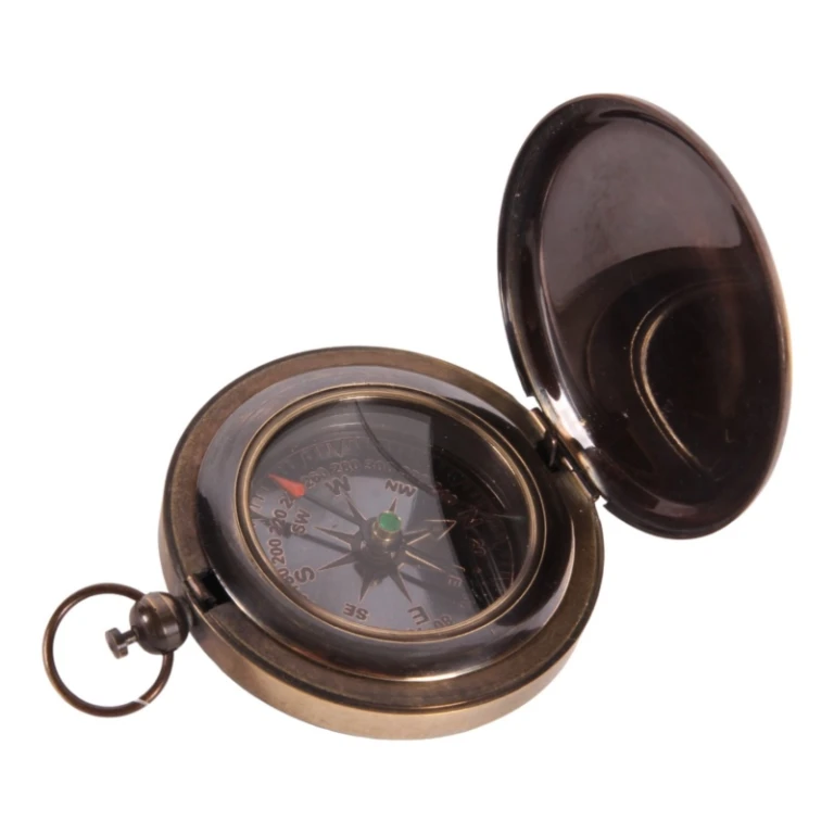 Boussole maritime - laiton - 6,5 cm - 1 pièce