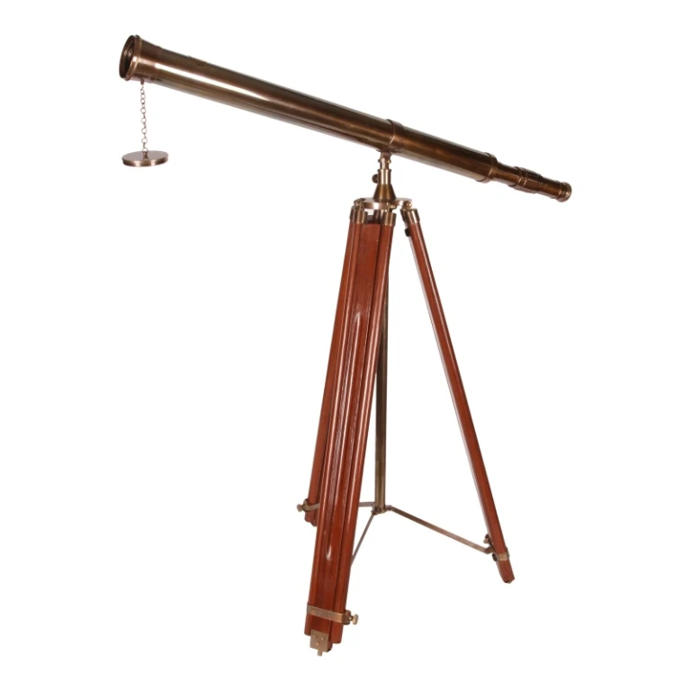 Télescope maritime - couleur cuivre - 150 cm