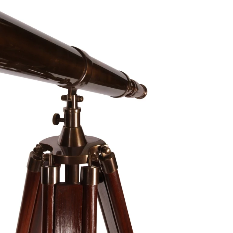 Télescope maritime - couleur cuivre - 150 cm
