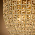 Dutch Style Kroonluchter Empire - 85 cm - Goud - IJzer & Glas
