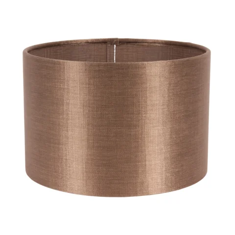 Lampenkap Cilinder - 20 cm - Aardebeige - Stof