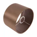 Lampenkap Cilinder - 20 cm - Aardebeige - Stof