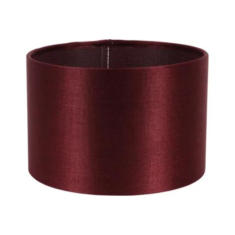 Lampenkap Cilinder - 20 cm - Rood - Stof