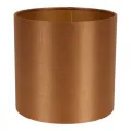 Lampenkap Cilinder - 20 cm - goud - stof