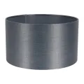 Lampenkap Cilinder - 30 cm - blauw - stof