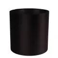 Lampenkap Cilinder - 30 cm - zwart - stof