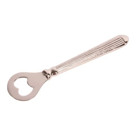 Flesopener - messing - 16 cm - 1 stuk
